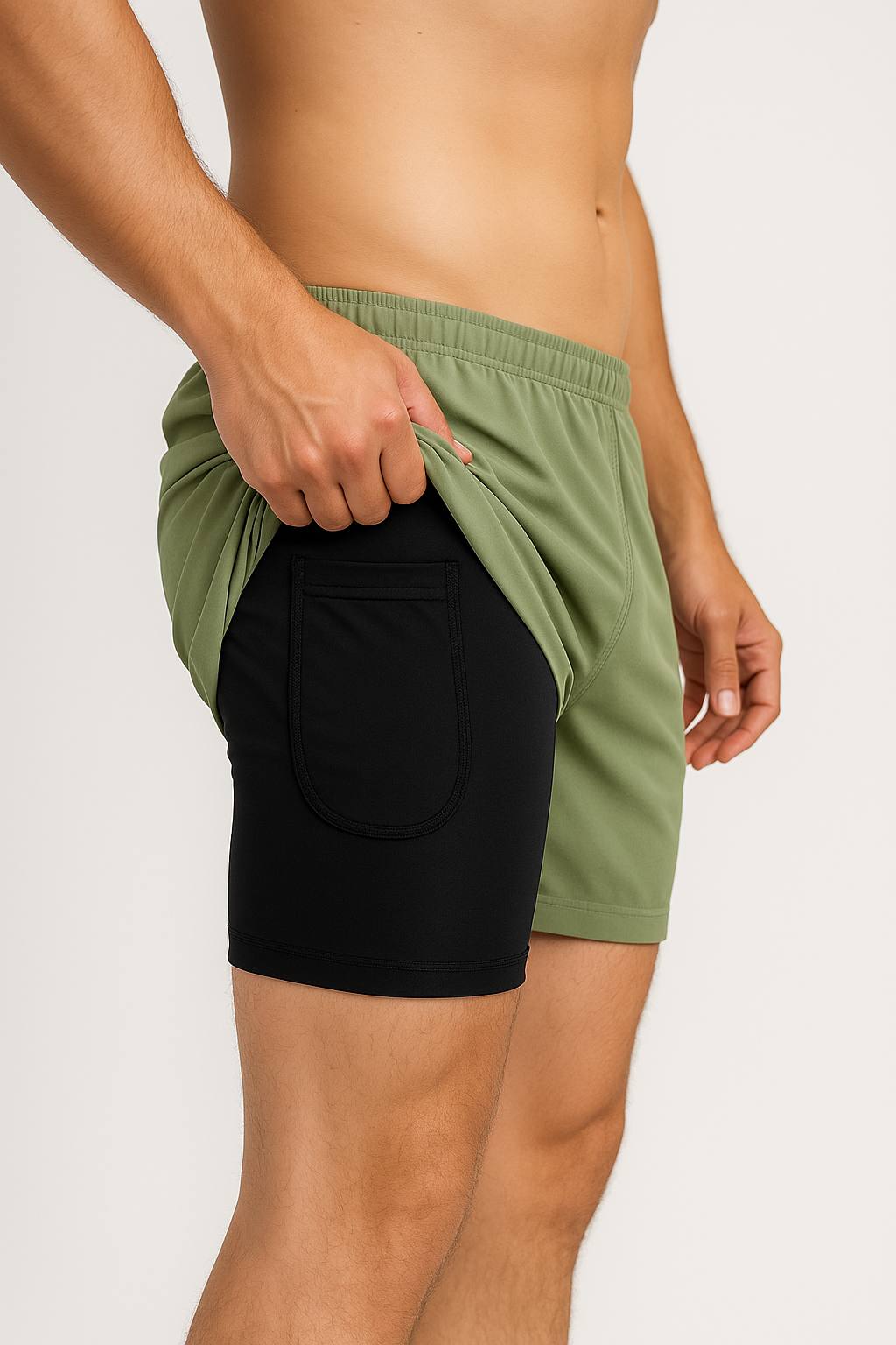 2-in-1 Performance trainingsshorts - By ENDURACE.