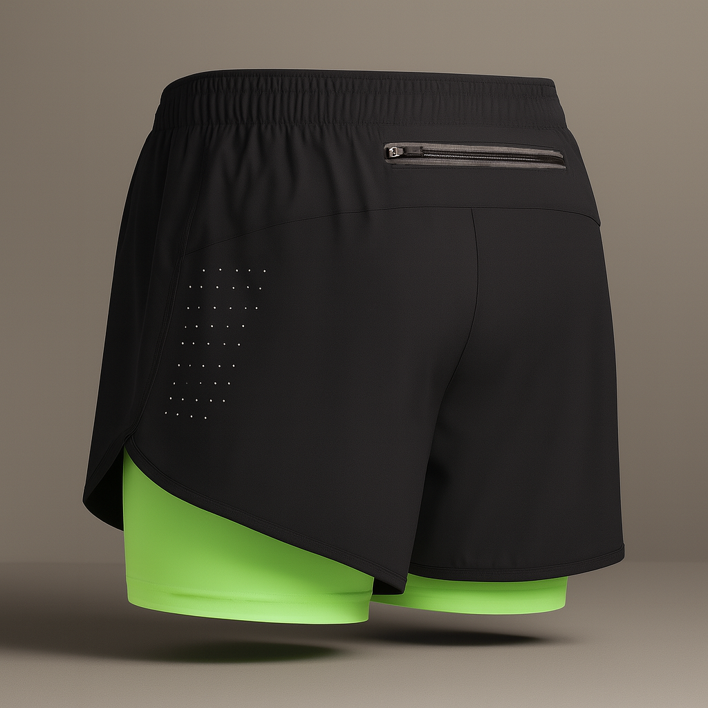 2-in-1 Performance trainingsshorts - By ENDURACE.