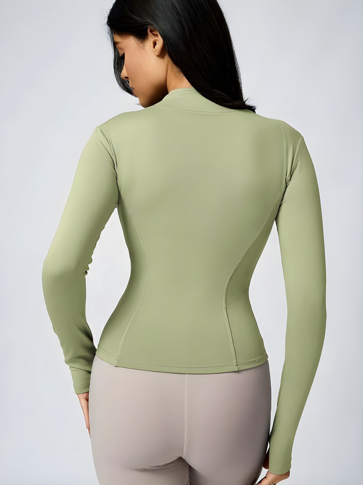 Fitted zip-up jacket - By ENDURACE.