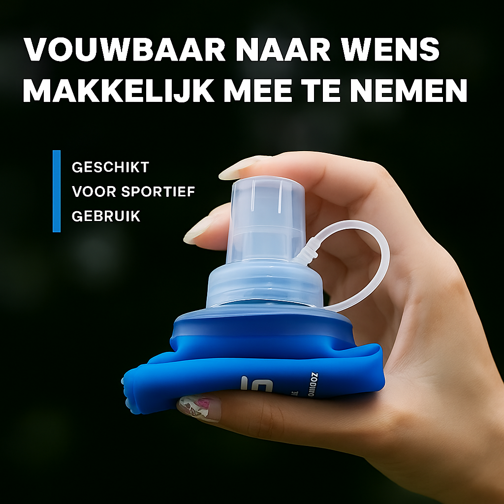 Opvouwbare compacte drinkfles – 150ml/250ml/500ml